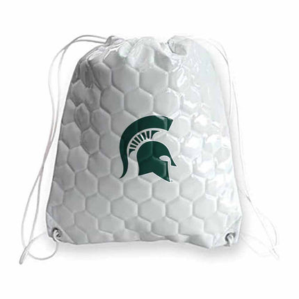 Michigan State Spartans Soccer Drawstring Bag - Authentic Series