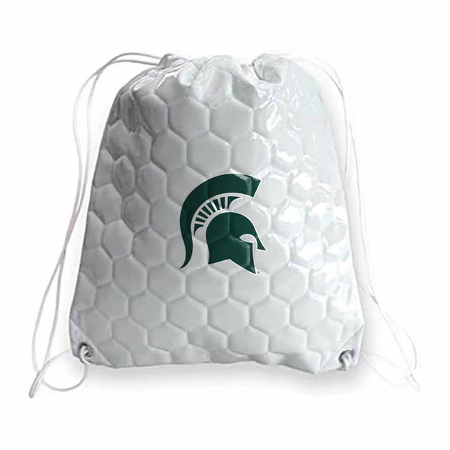 Michigan State Spartans Soccer Drawstring Bag - Authentic Series