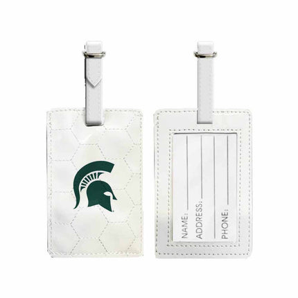 Michigan State Spartans Soccer Luggage Tag - Authentic Series