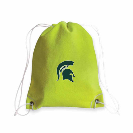 Michigan State Spartans Tennis Drawstring Bag - Authentic Series