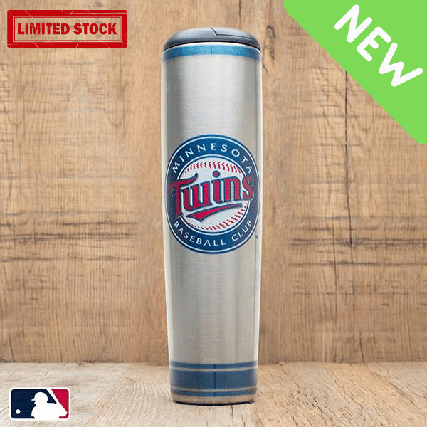 Minnesota Twins Metal Dugout Mug | Stainless Steel Baseball Bat Mug