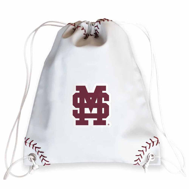 Mississippi State Bulldogs Baseball Drawstring Bag - Authentic Series