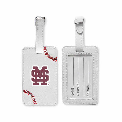 Mississippi State Bulldogs Baseball Luggage Tag - Authentic Series