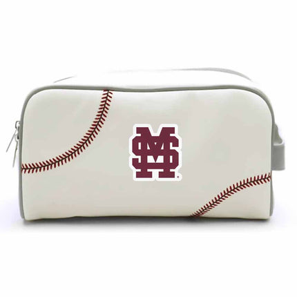 Mississippi State Bulldogs Baseball Toiletry and Cosmetics Bag - Authentic Series