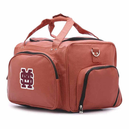 Mississippi State Bulldogs Basketball Duffel Bag - Authentic Series