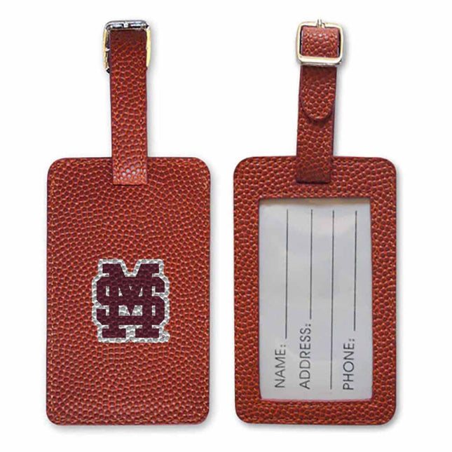 Mississippi State Bulldogs Basketball Luggage Tag - Authentic Series