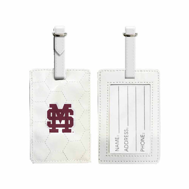 Mississippi State Bulldogs Soccer Luggage Tag - Authentic Series