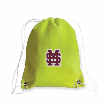 Mississippi State Bulldogs Tennis Drawstring Bag - Authentic Series