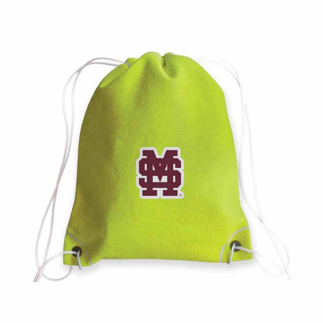 Mississippi State Bulldogs Tennis Drawstring Bag - Authentic Series