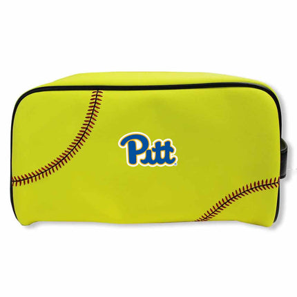 Pittsburgh Panthers Softball Toiletry and Cosmetics Bag - Authentic Series