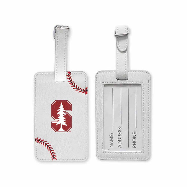 Stanford Cardinals Baseball Luggage Tag - Authentic Series