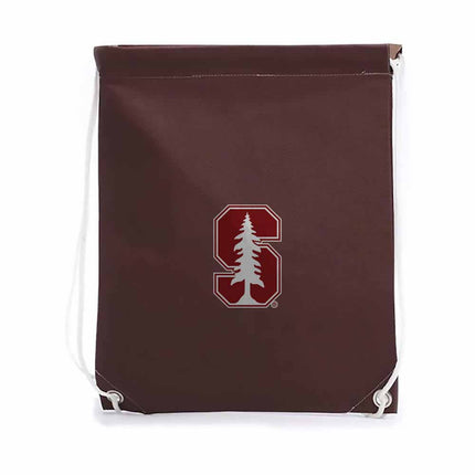 Stanford Cardinals Football Drawstring Bag - Authentic Series