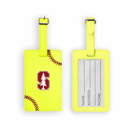 Stanford Cardinals Softball Luggage Tag - Authentic Series