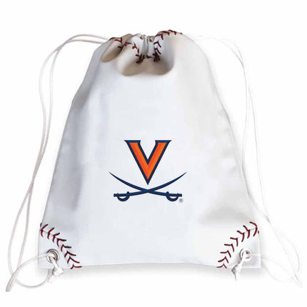 Virginia Cavaliers Baseball Drawstring Bag - Authentic Series