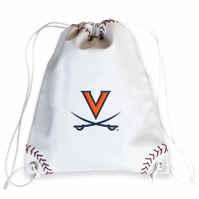 Virginia Cavaliers Baseball Drawstring Bag - Authentic Series