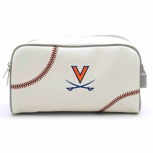 Virginia Cavaliers Baseball Toiletry and Cosmetics Bag - Authentic Series