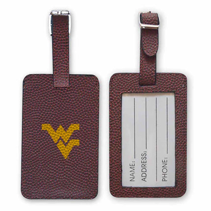 West Virginia Mountaineers Football Luggage Tag - Authentic Series