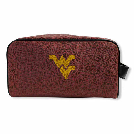 West Virginia Mountaineers Football Toiletry and Cosmetics Bag - Authentic Series