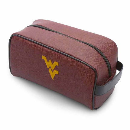West Virginia Mountaineers Football Toiletry and Cosmetics Bag - Authentic Series