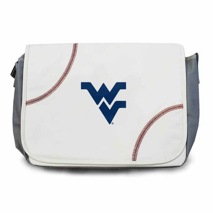 West Virginia Mountaineers Baseball Messenger Bag - Authentic Series