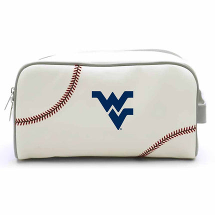 West Virginia Mountaineers Baseball Toiletry and Cosmetics Bag - Authentic Series