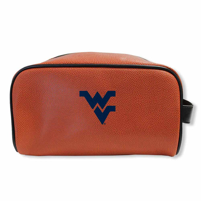 West Virginia Mountaineers Basketball Toiletry and Cosmetics Bag - Authentic Series