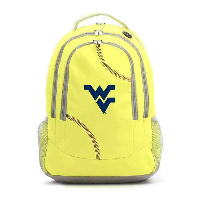 West Virginia Mountaineers Softball Backpack - Authentic Series