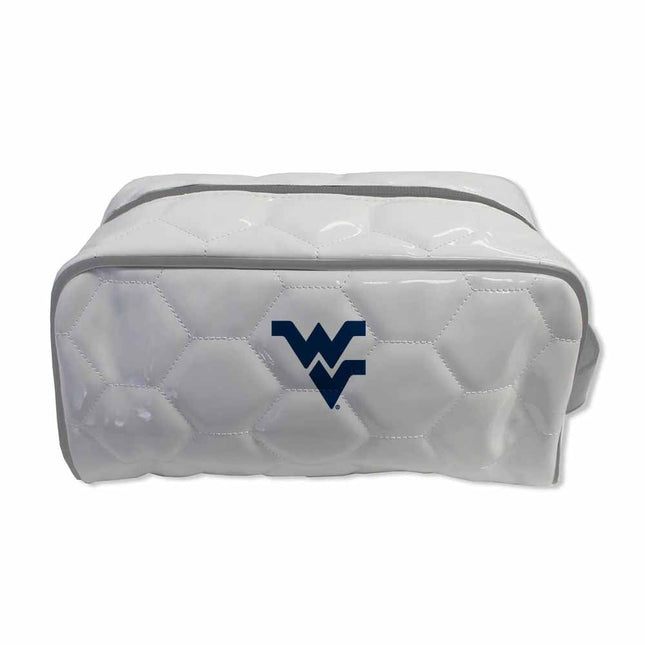 West Virginia Mountaineers Soccer Toiletry and Cosmetics Bag - Authentic Series