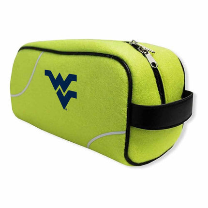 West Virginia Mountaineers Tennis Toiletry and Cosmetics Bag - Authentic Series